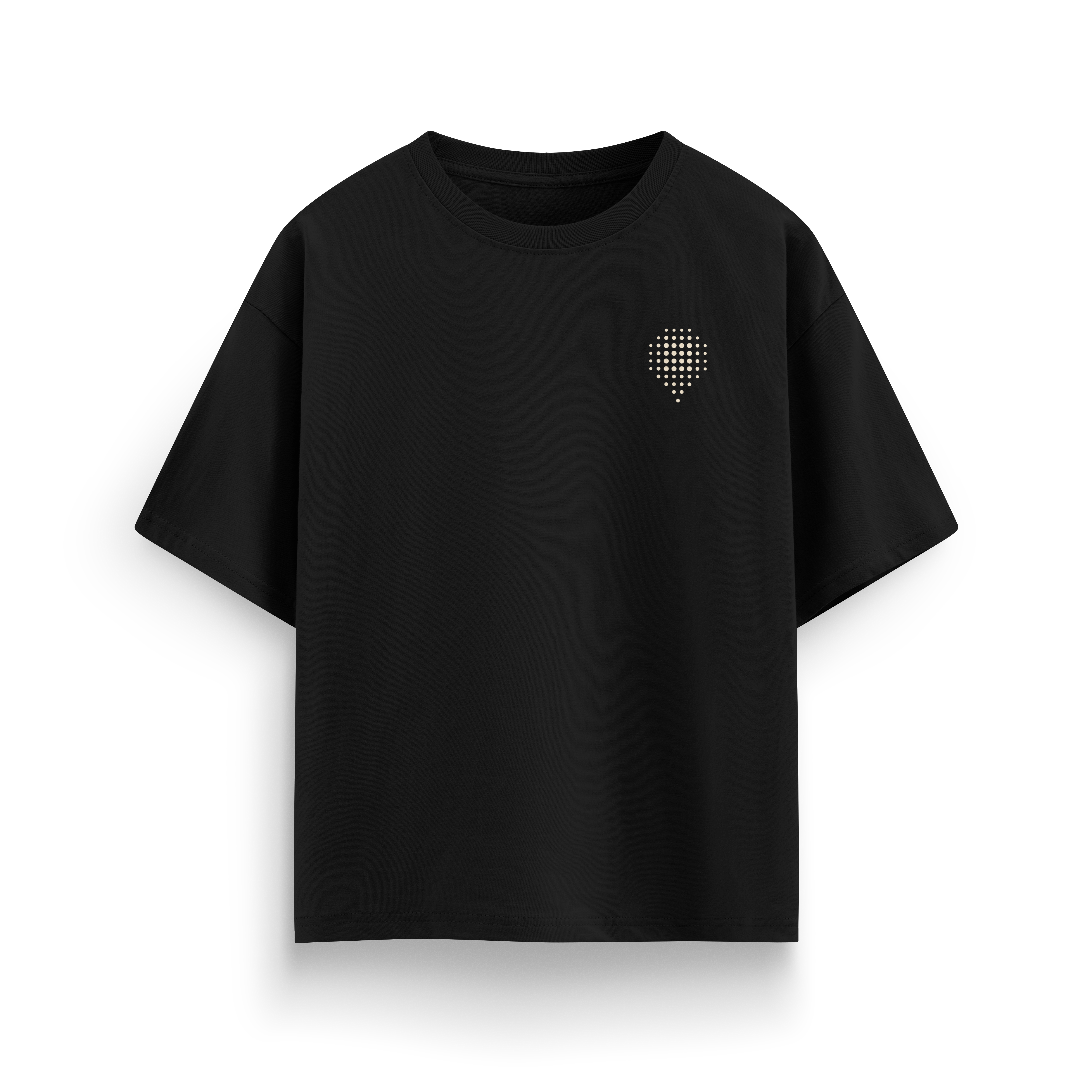 “Game Set Match ” Tee – Oversized Black
